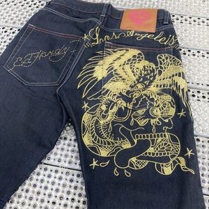 Vintage Ed Hardy Denim Jeans